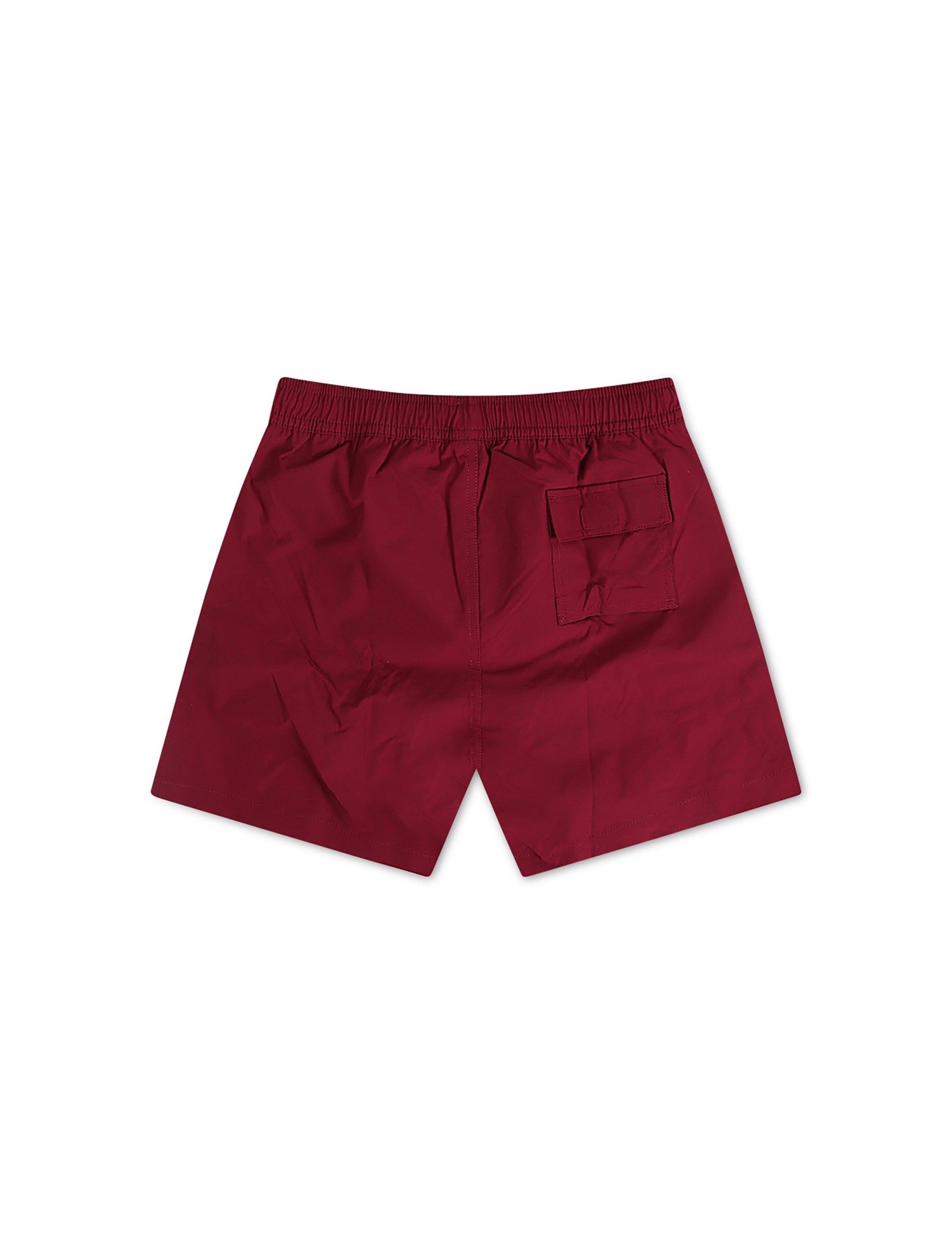 Psycho Bunny Kids Palmview Hydrochromic Swim Trunk - Crimson by Denim Exchange