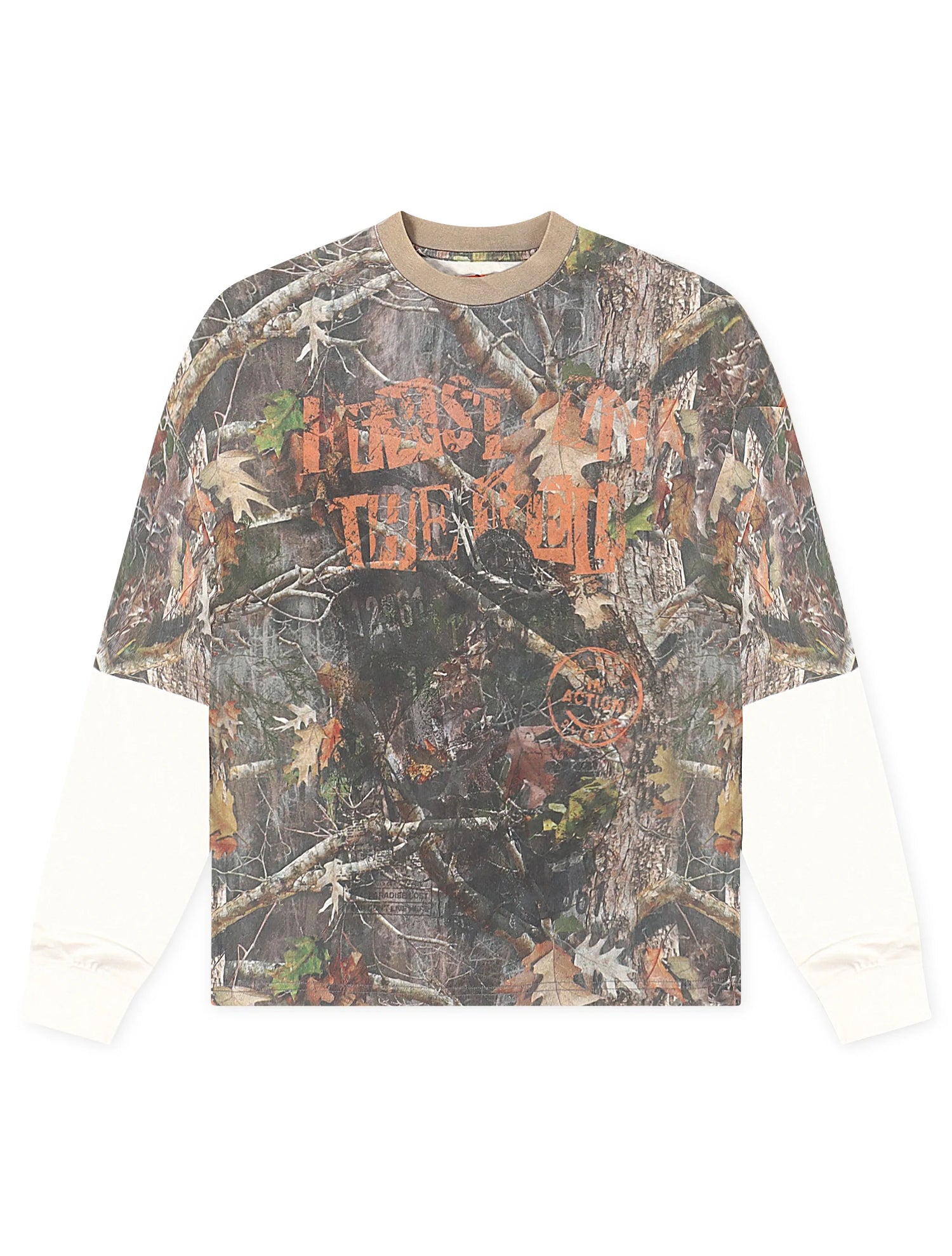 Paradise Lost Double Layer Long Sleeve - Multi by Denim Exchange