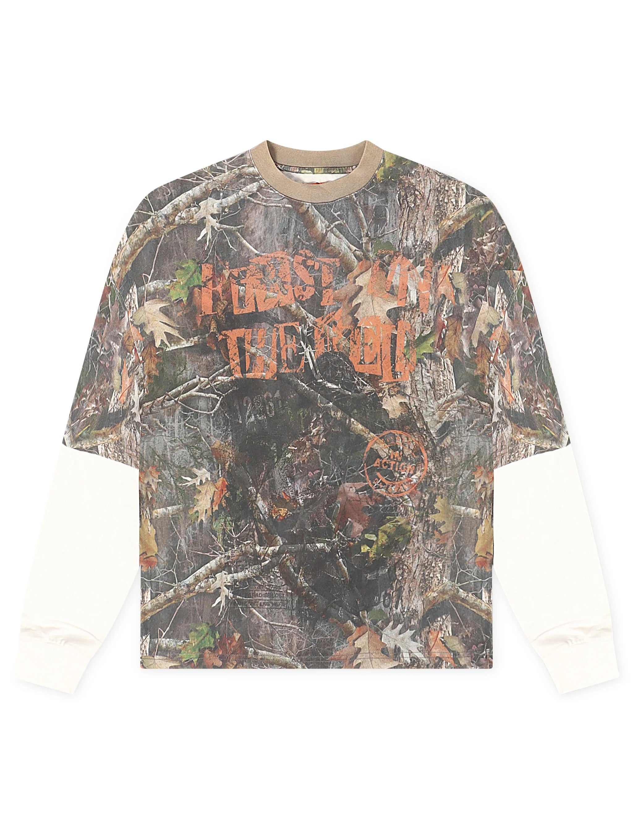 Paradise Lost Double Layer Long Sleeve - Multi by Denim Exchange
