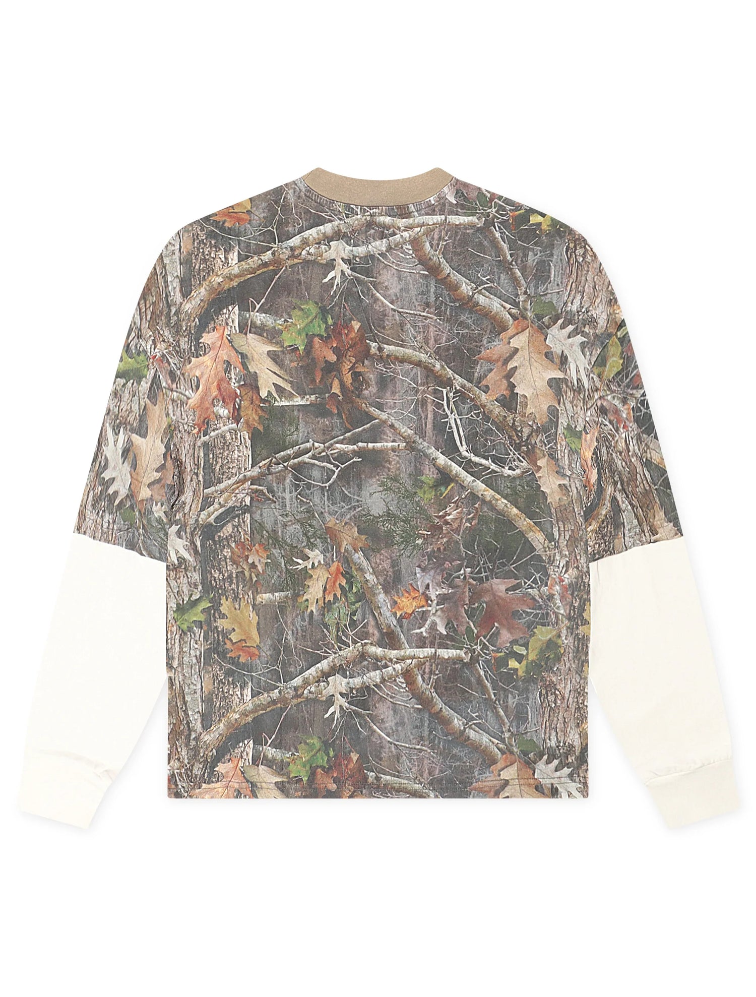 Paradise Lost Double Layer Long Sleeve - Multi by Denim Exchange