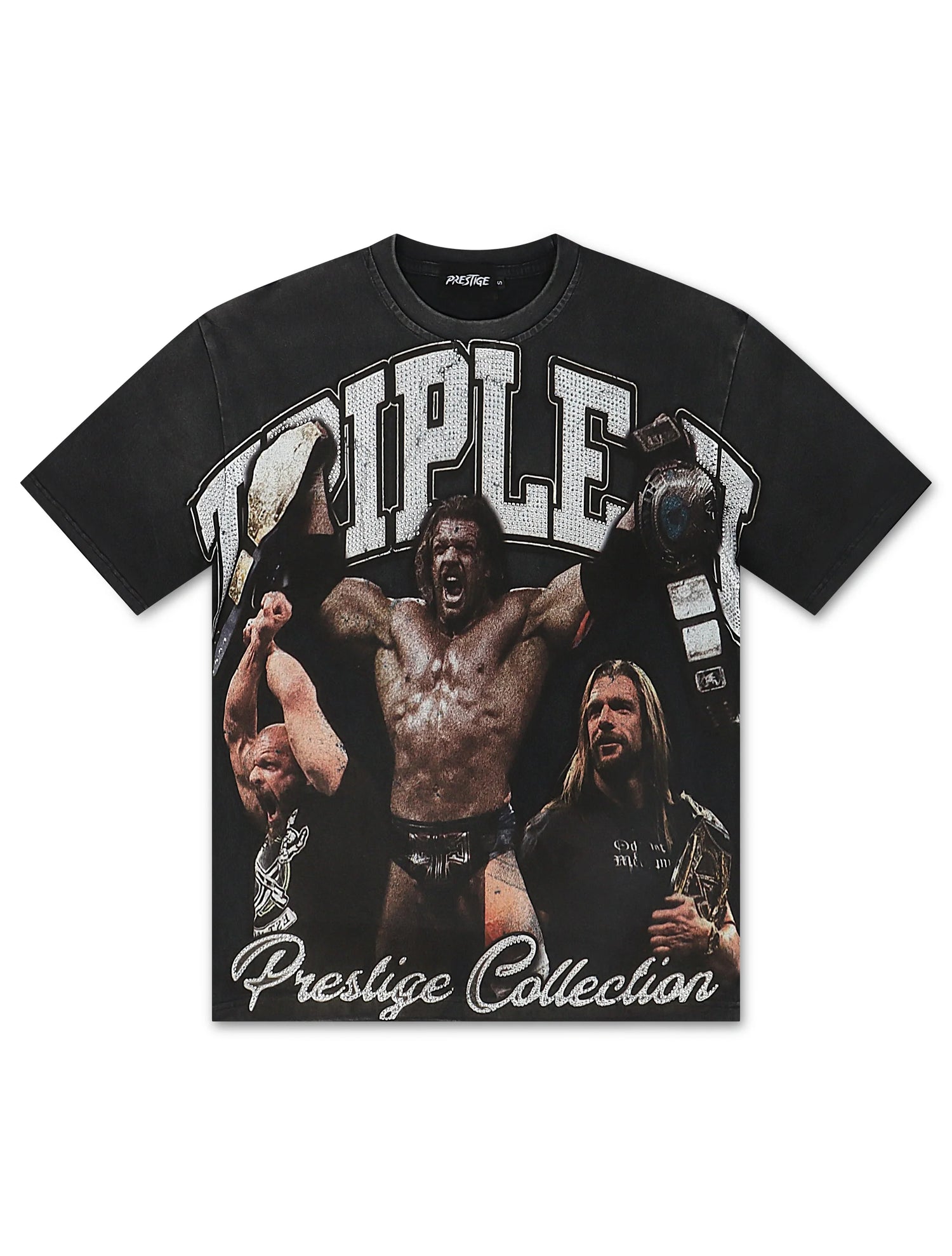 Prestige Triple H Tee - Black by Denim Exchange