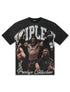 Prestige Triple H Tee - Black by Denim Exchange