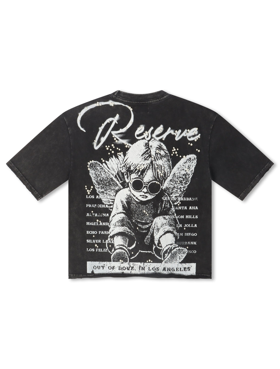 Reserve Out of Love Tee - Black by Denim Exchange