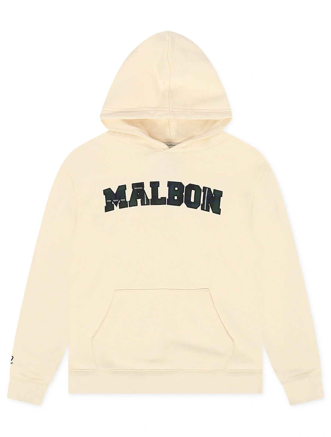 Malbon Fesque Preston Hoodie - Ivory by Denim Exchange