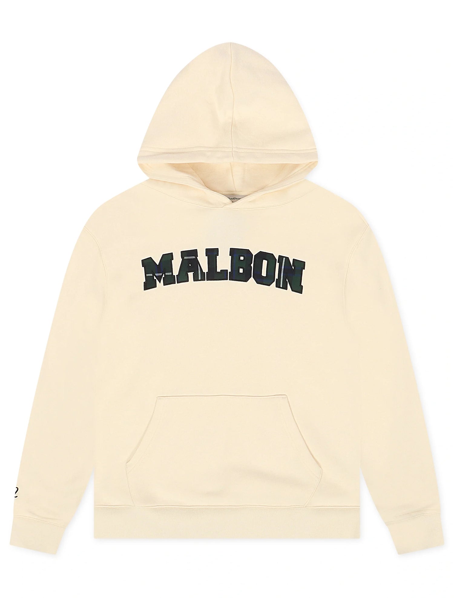 Malbon Fesque Preston Hoodie - Ivory by Denim Exchange