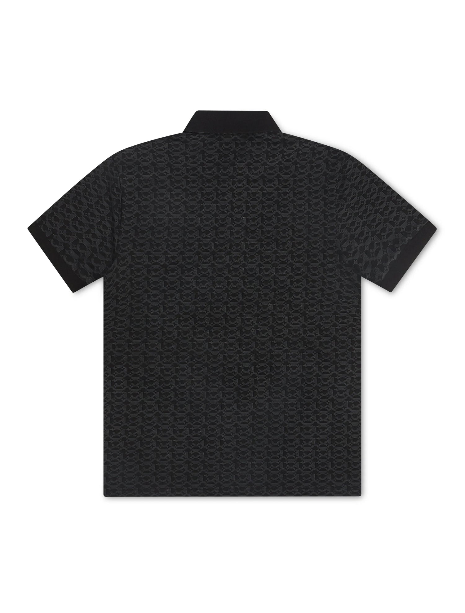 Boss Green Paddy Striped C Polo - Black by Denim Exchange