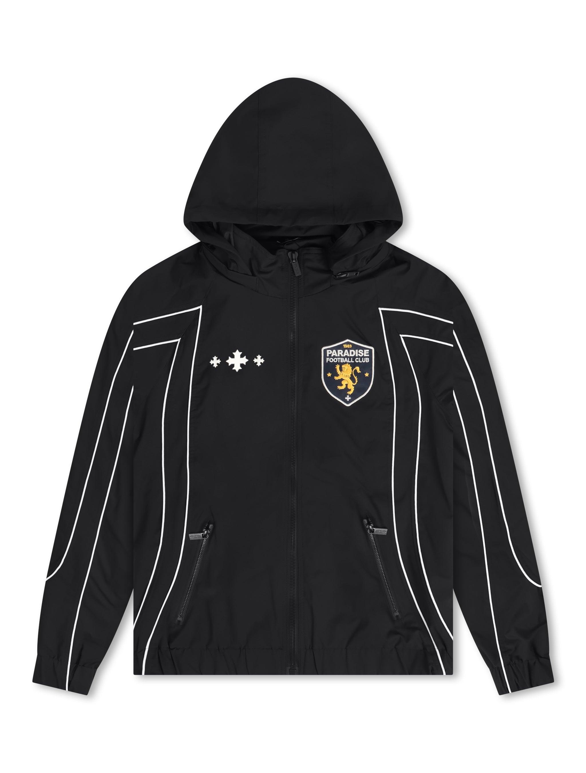 Jordan Craig Track Jacket - Black by Denim Exchange