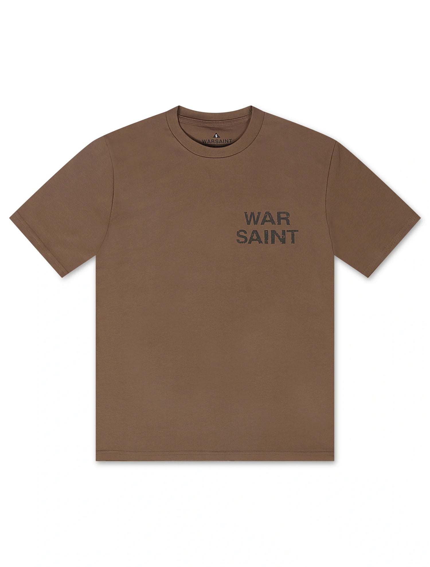 Warsaint LA Script Tee - Walnut/Black