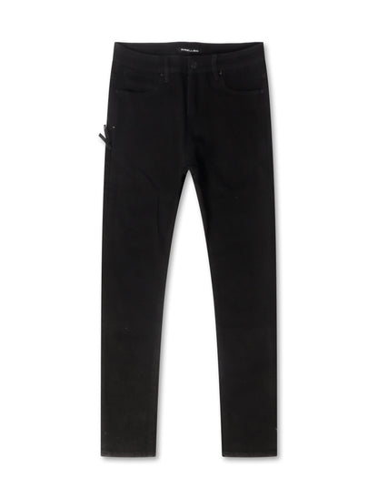 Embellish David Skinny Jeans - Jet Black by Denim Exchange