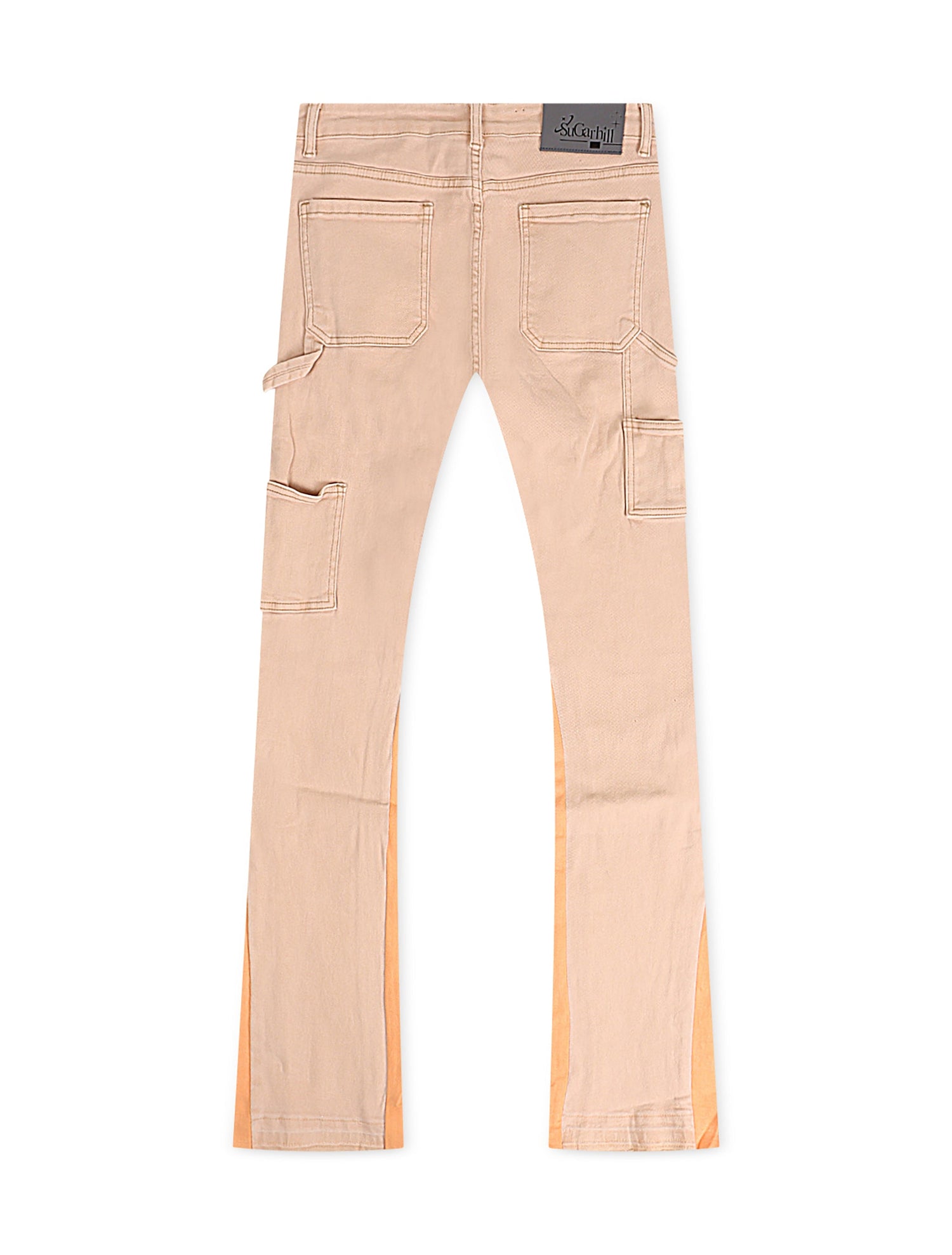 Sugarhill Revolver Stacked Jeans - Desert/Orange by Denim Exchange