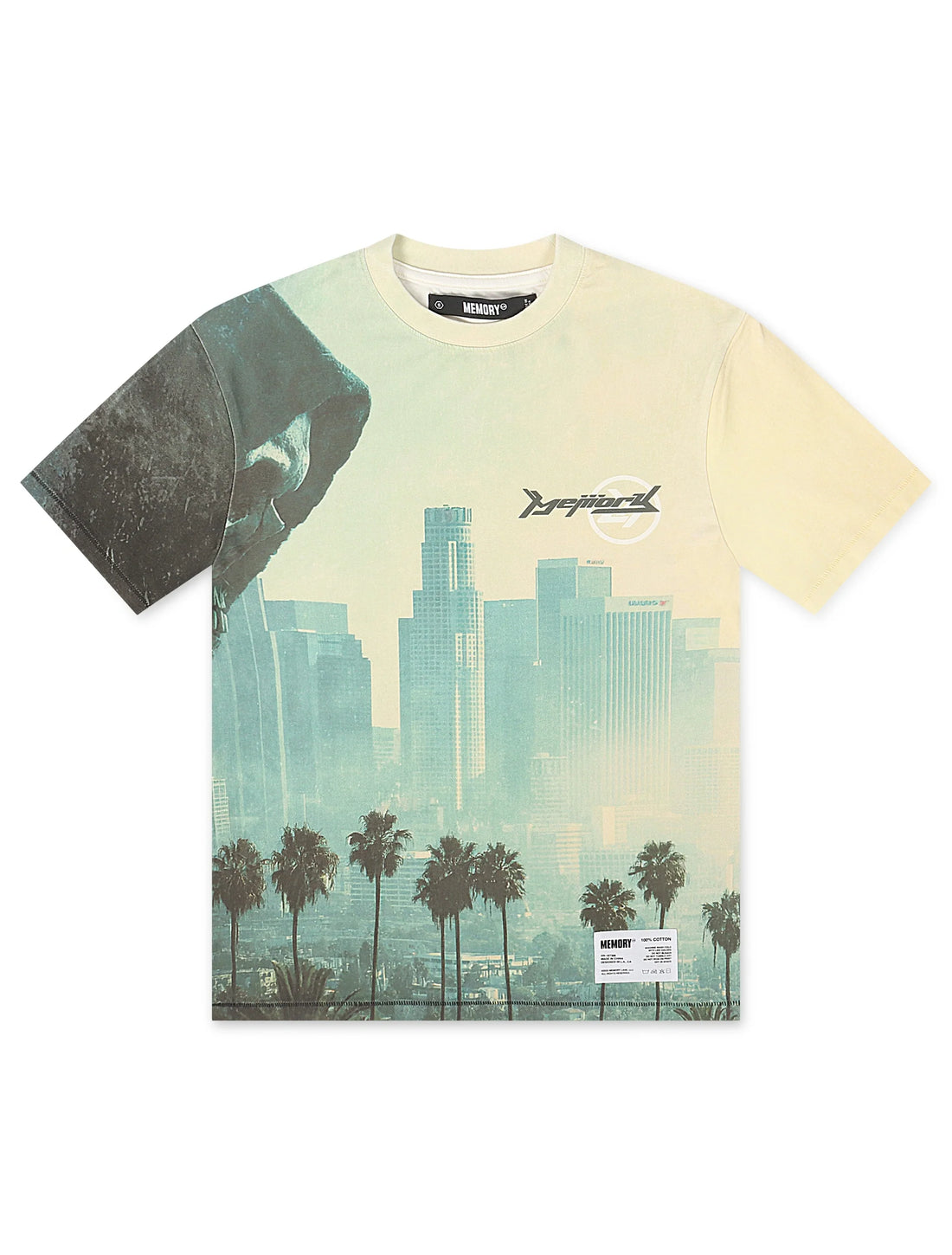 Memory Lane Reaper City Tee - Sage by Denim Exchange