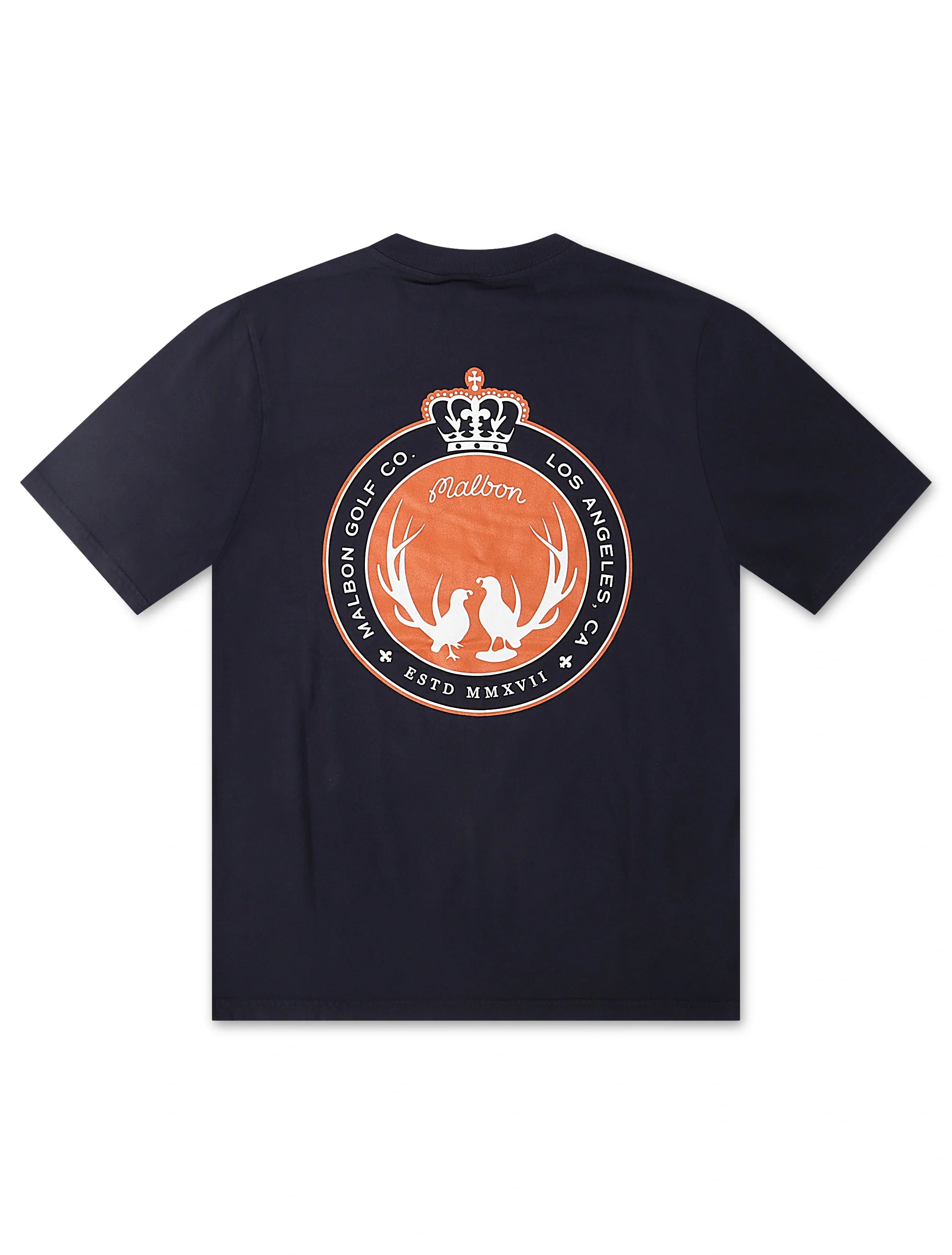 Malbon Oakwood Tee - Navy by Denim Exchange