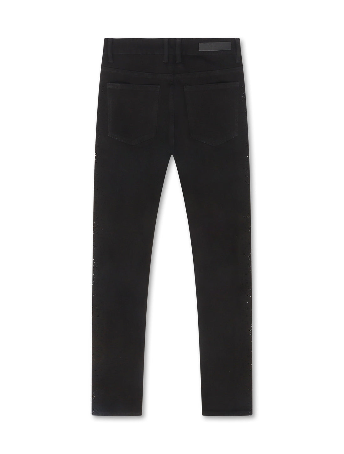 Embellish Frost Denim Rhinestone Jean - Black by Denim Exchange