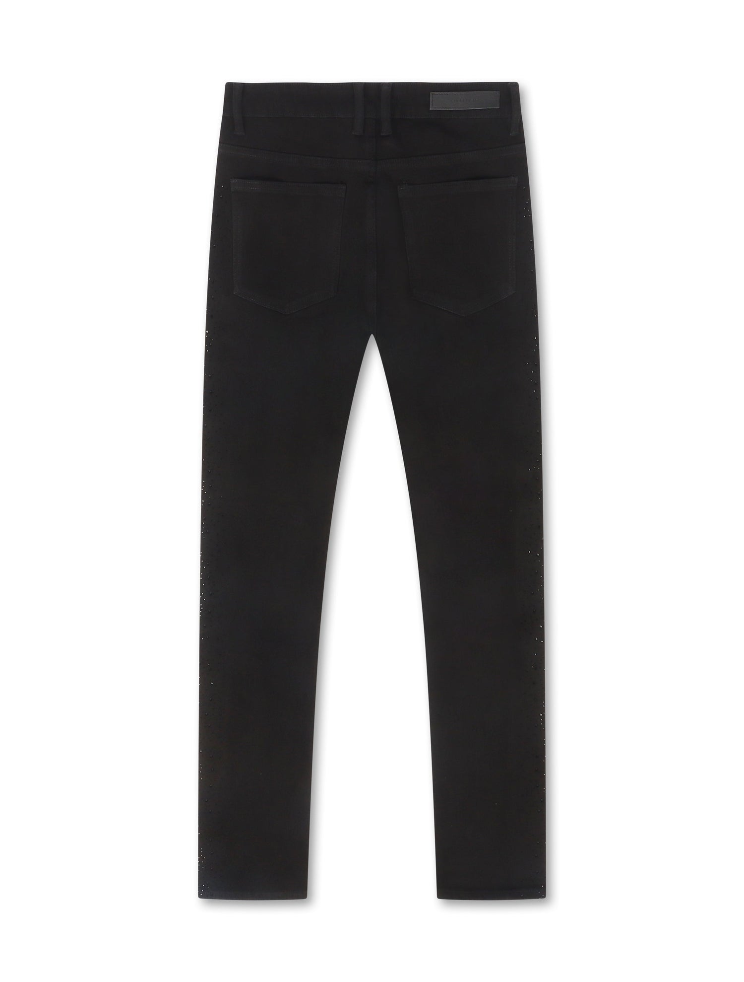 Embellish Frost Denim Rhinestone Jean - Black by Denim Exchange