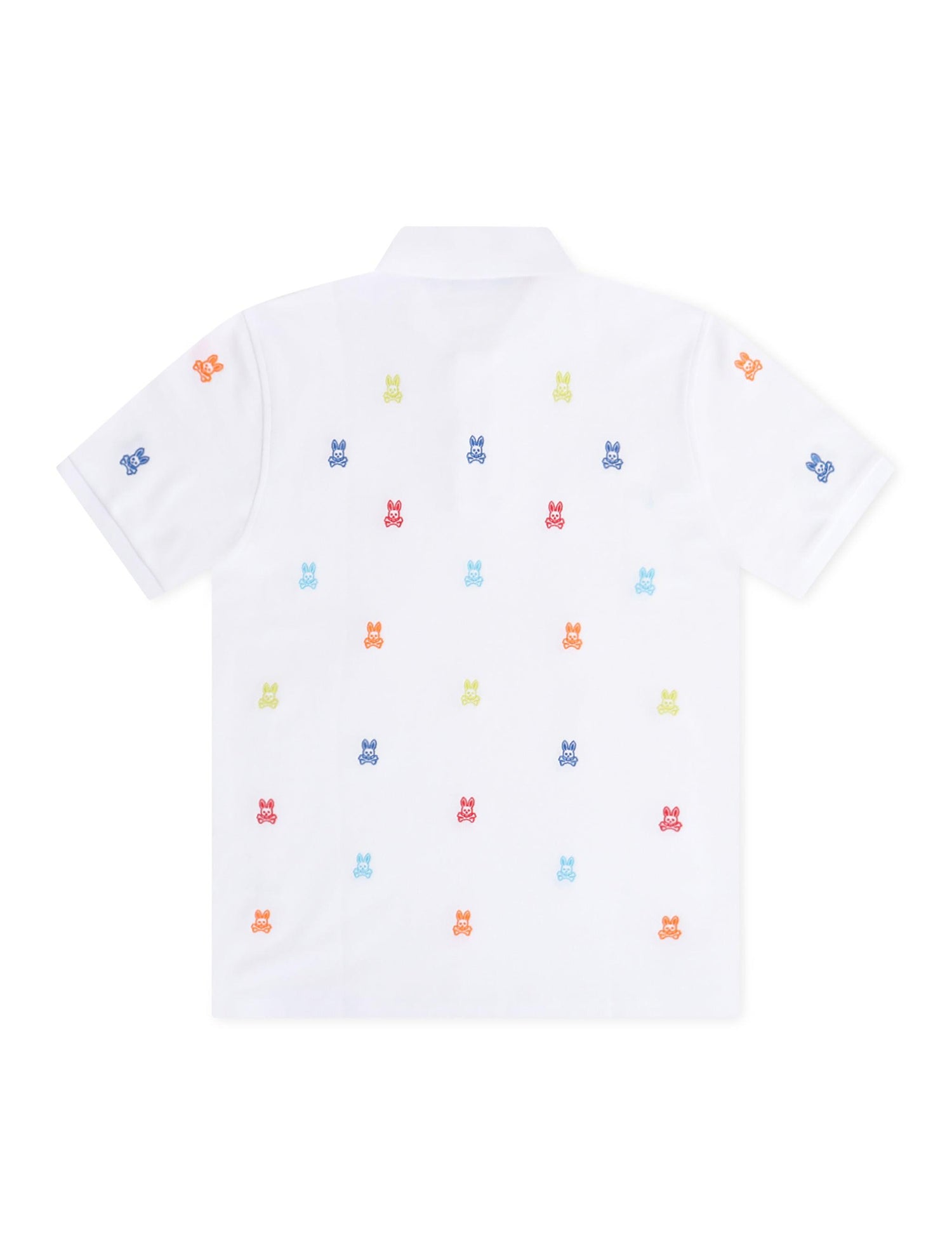 Psycho Bunny Bonham Pique Polo - White by Denim Exchange