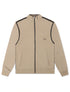 Boss Skaz Tape Zip Jacket - Beige by Denim Exchange
