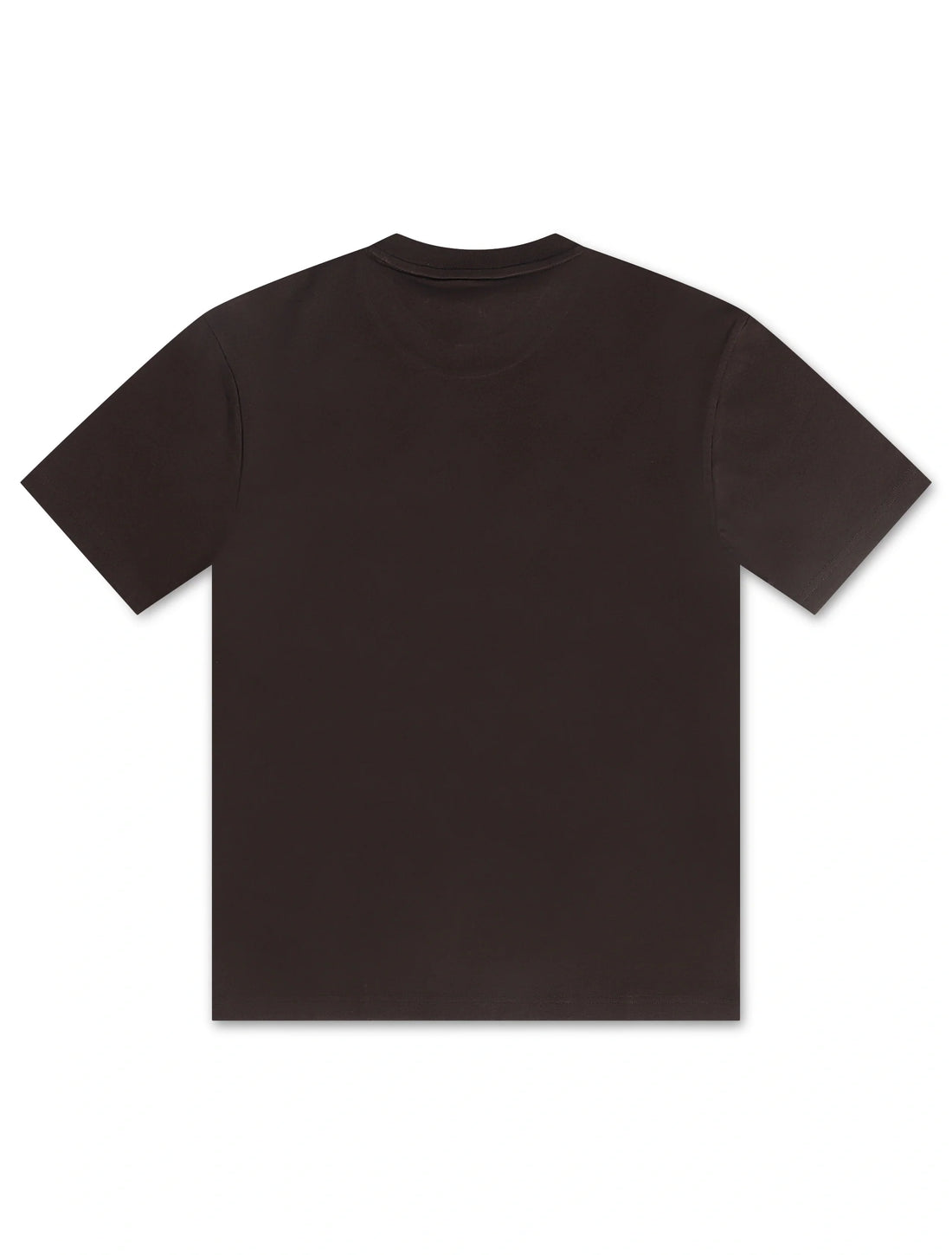 Lacoste Mens Cotton Tee - Dark Brown by Denim Exchange
