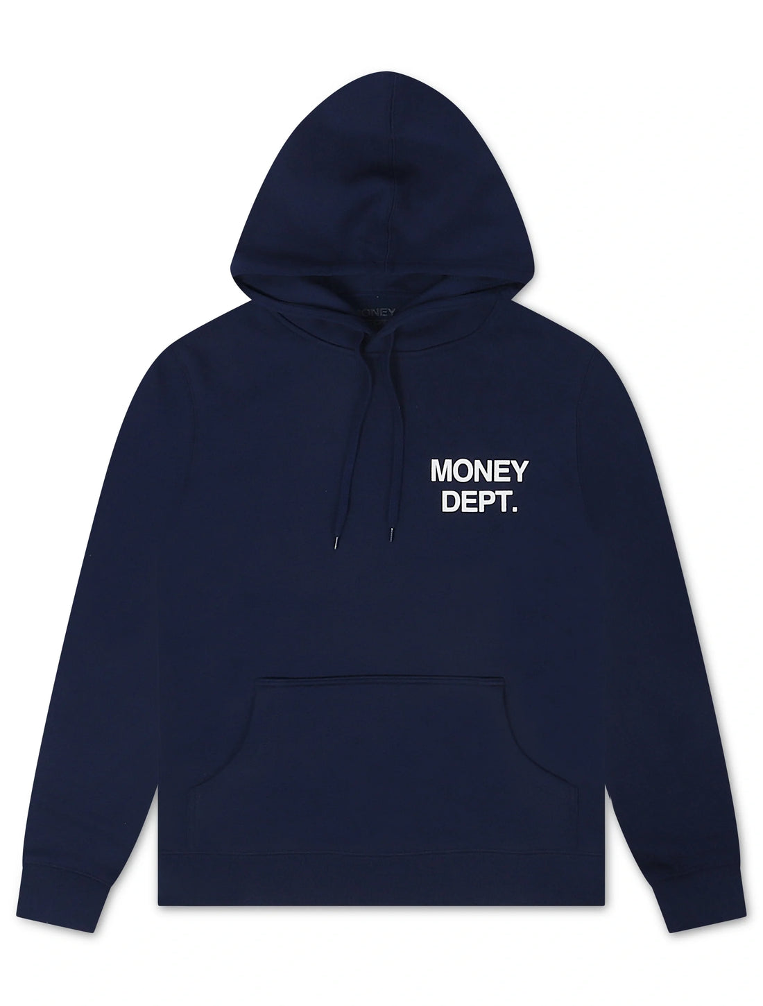 Money Dept. Print Hoodie - Navy/White by Denim Exchange