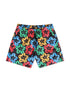 Roku Studio Olympic Tear Drip Nylon Shorts - Black/Multi by Denim Exchange