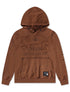 Smugglers Moon Woven Hoodie - Brown by Denim Exchange