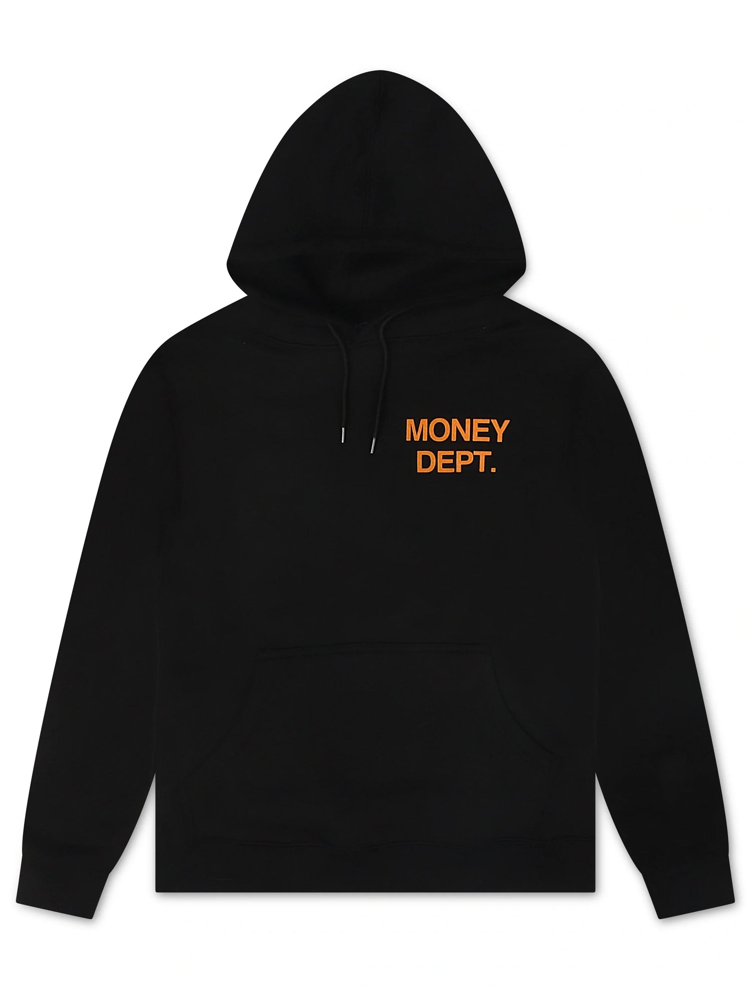 Money Dept. Print Hoodie - Black/Orange by Denim Exchange