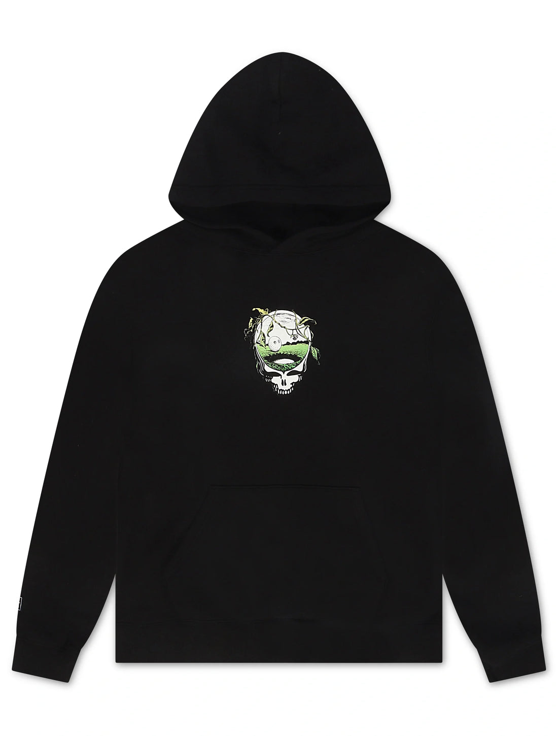 Malbon Grateful Dead Fesque Hoodie - Black by Denim Exchange