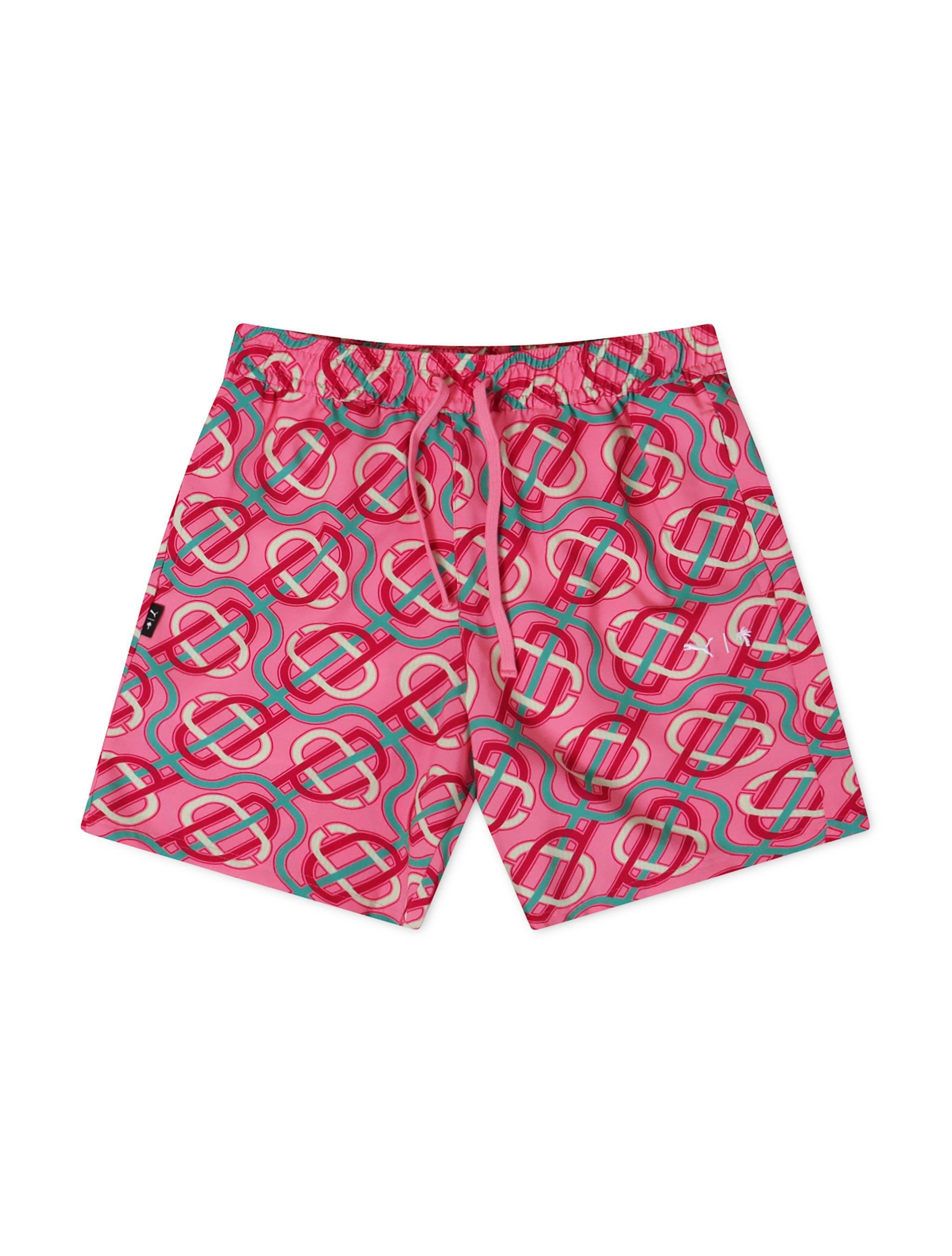 Puma X Palm Tree Crew Shorts - Strawberry by Denim Exchange