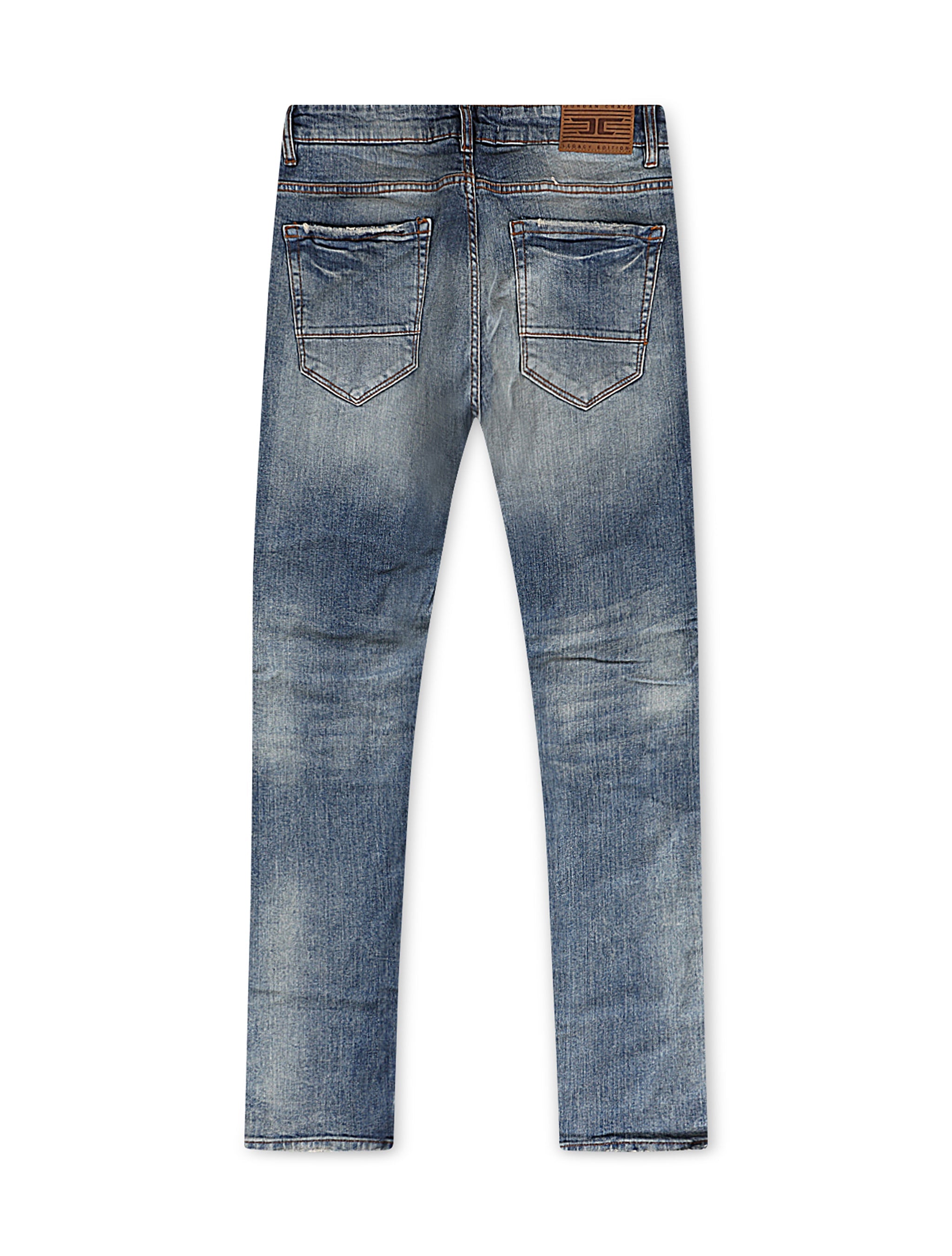 Jordan Craig Legacy Edition Slim Fit Jeans - Studio Blue by Denim Exchange