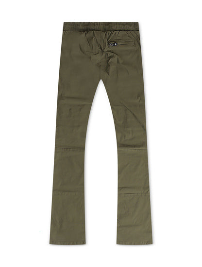 Makobi Colton Nylon Cargo Pants - Olive by Denim Exchange