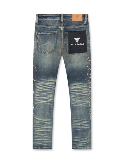 Valabasas Licium Jeans - Dark Blue by Denim Exchange