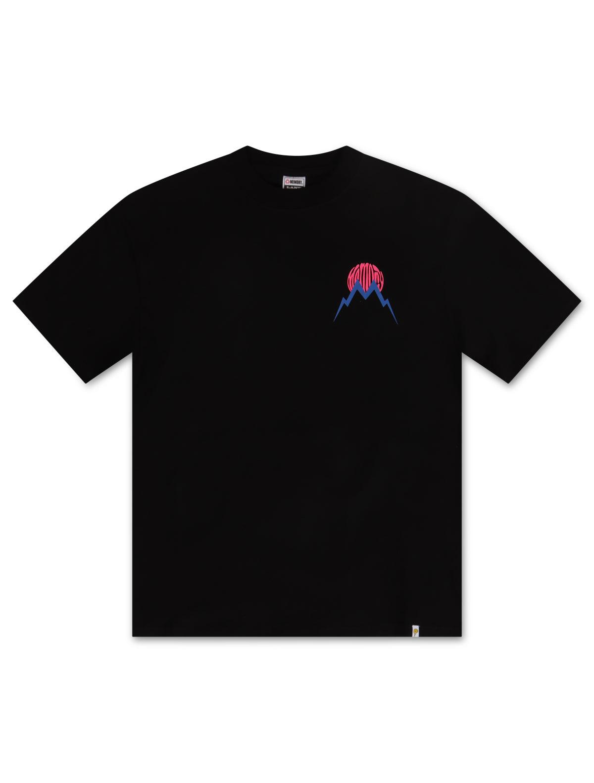 Memory Lane Full Bloom Tee - Black by Denim Exchange