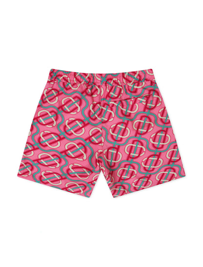 Puma X Palm Tree Crew Shorts - Strawberry by Denim Exchange
