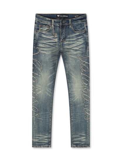 Valabasas Licium Jeans - Dark Blue by Denim Exchange
