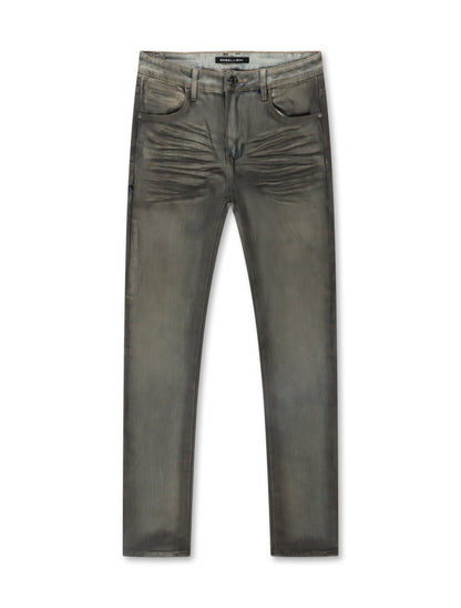 Embellish David Skinny Jeans - Washed Black by Denim Exchange
