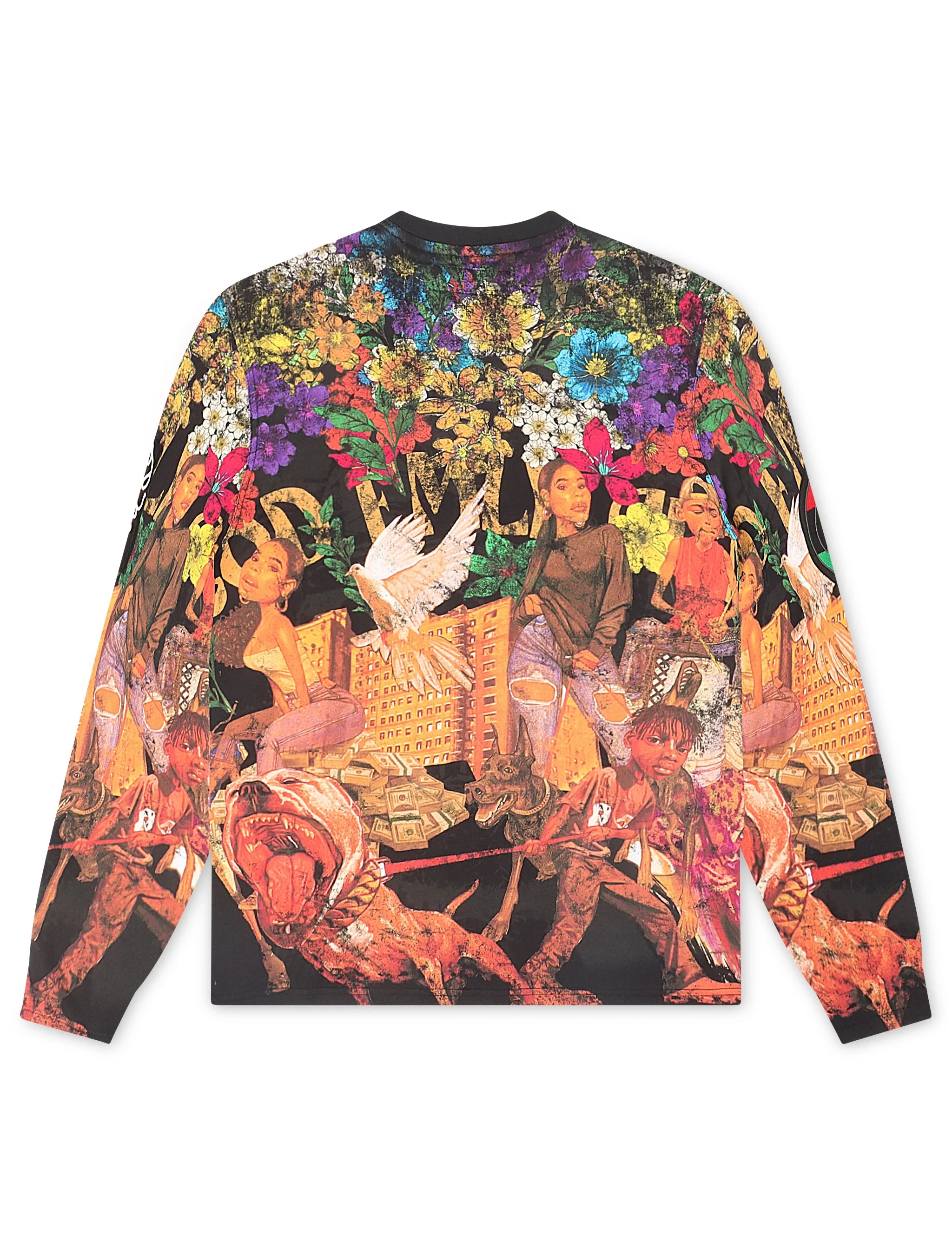 GFA Manassehy Hectic Knit Long Sleeve - Multicolor by Denim Exchange