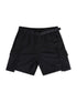 Apastime Vacation in Portugal French Terry Belted Shorts - Black by Denim Exchange