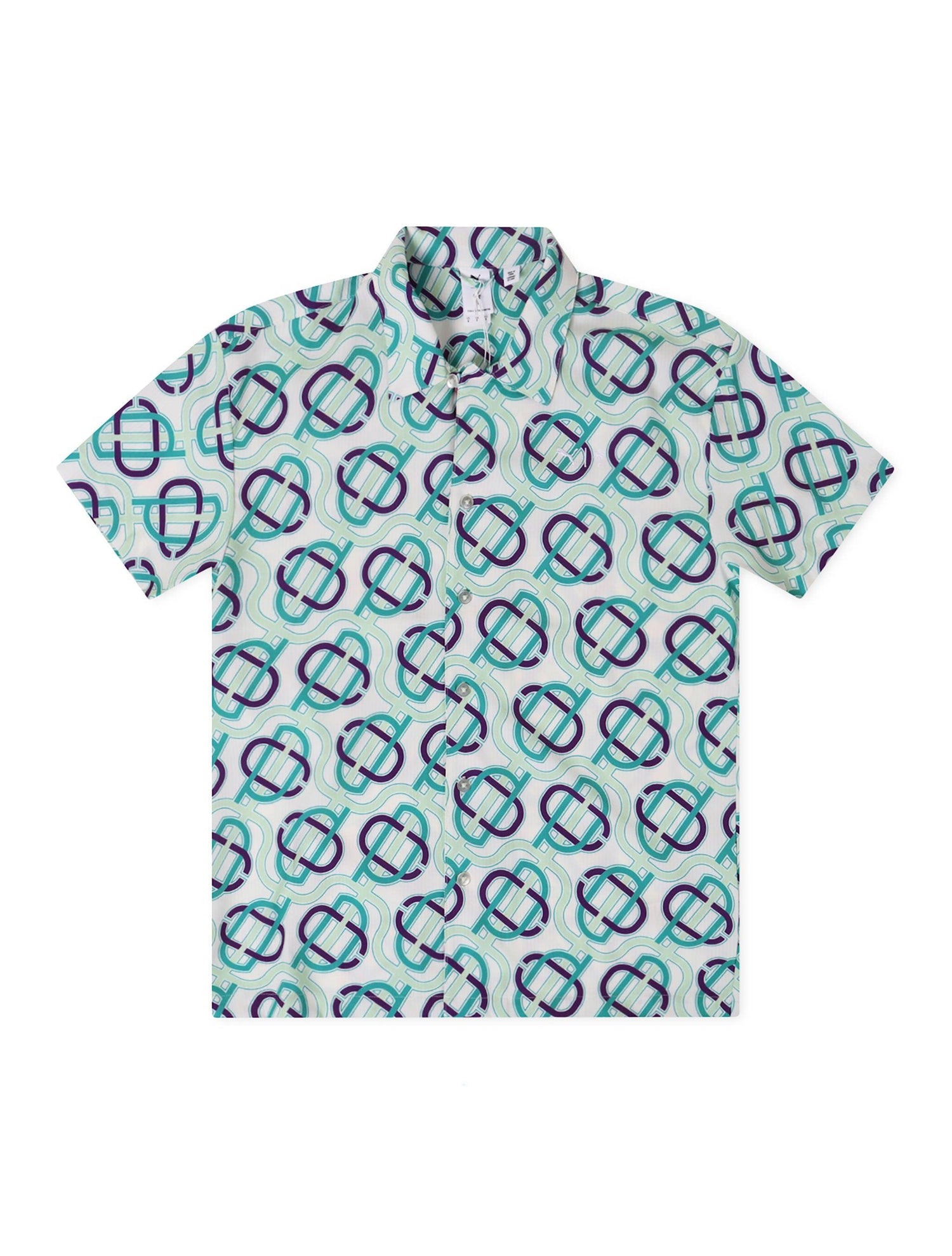 Puma X Palm Tree Crew Button Up - Warm White by Denim Exchange