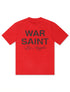 Warsaint LA Script Tee - Red/Black by Denim Exchange
