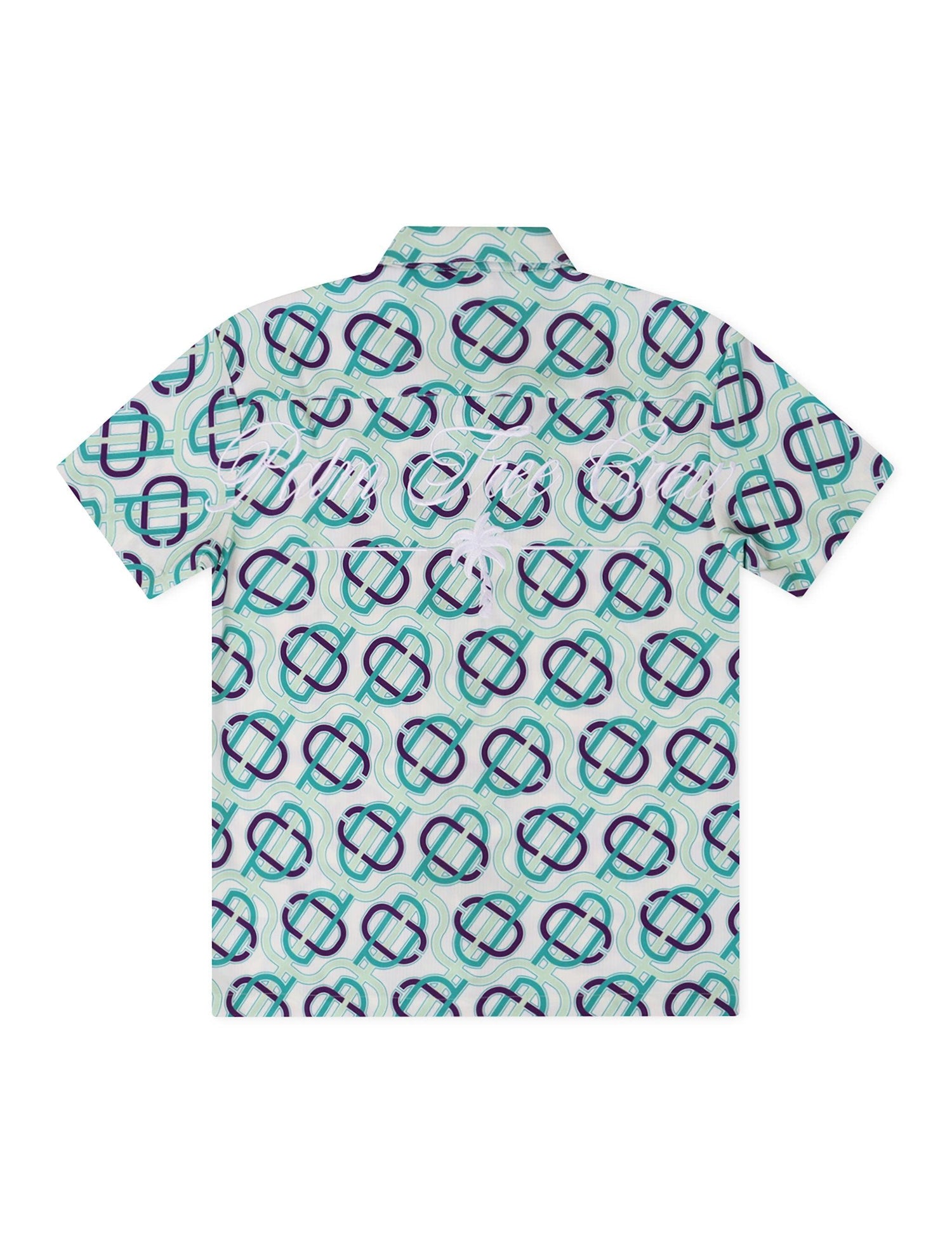 Puma X Palm Tree Crew Button Up - Warm White by Denim Exchange