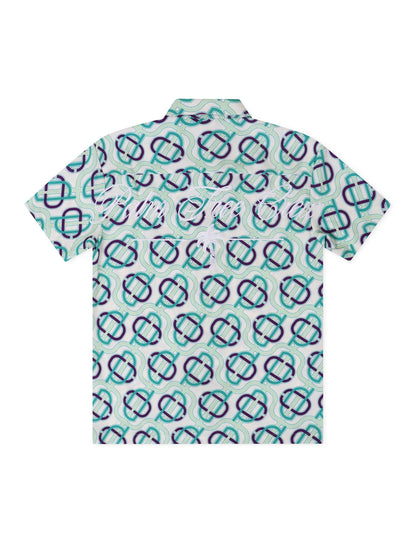 Puma X Palm Tree Crew Button Up - Warm White by Denim Exchange