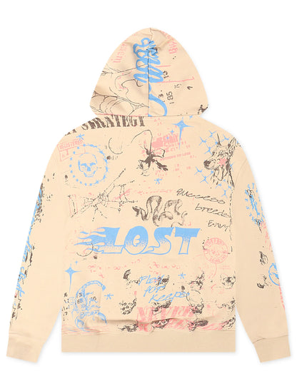 Paradise Lost Memories of the Lost Hoodie - Multi by Denim Exchange