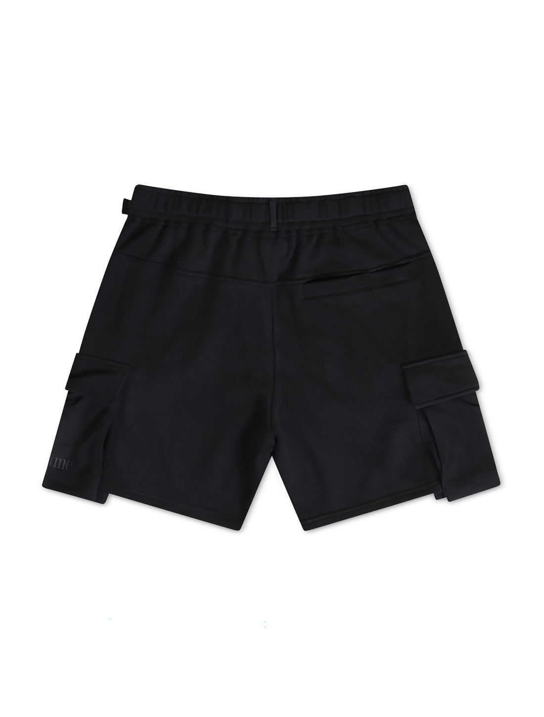 Apastime Vacation in Portugal French Terry Belted Shorts - Black by Denim Exchange