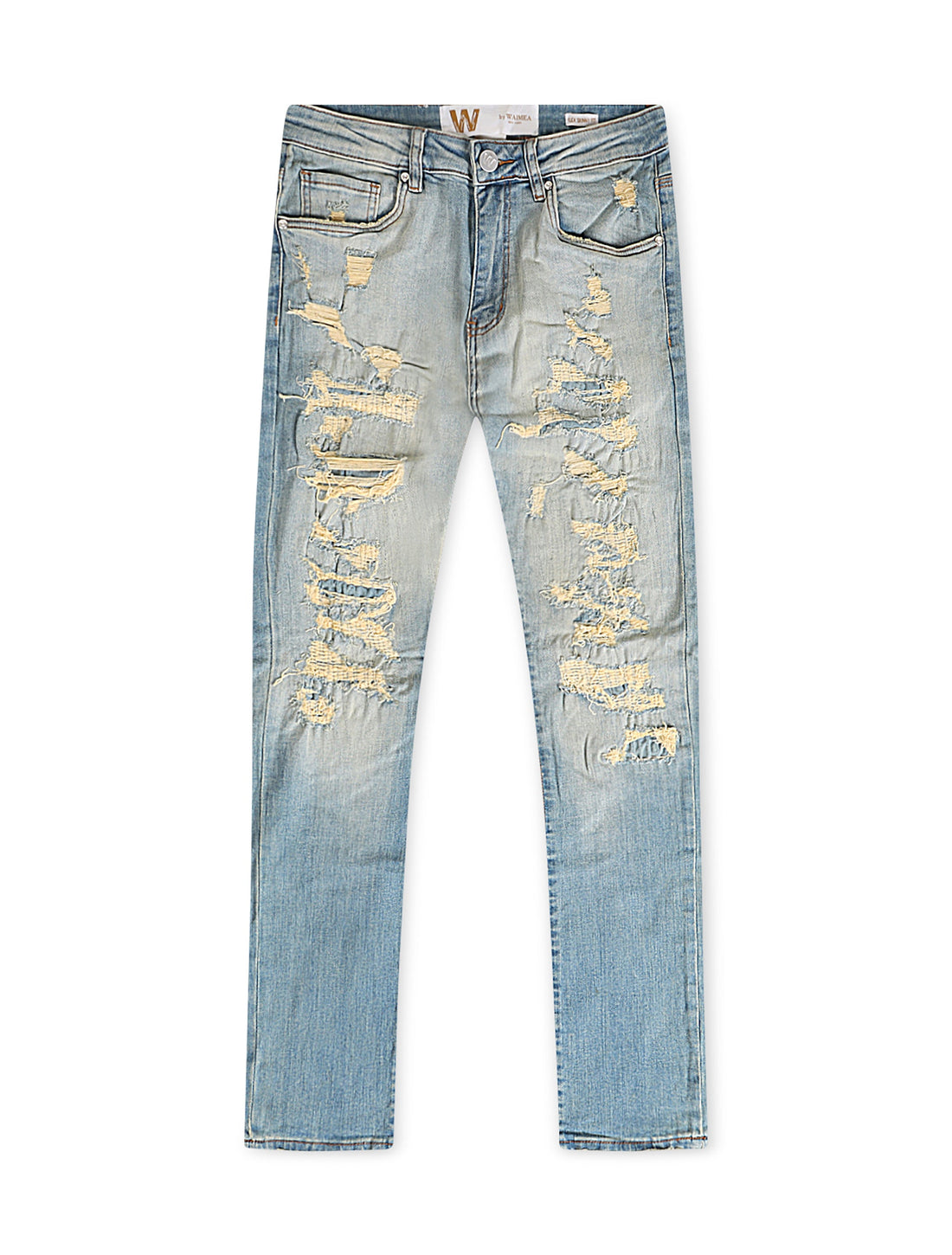 Waimea Flex Skinny Jeans Flex Skinny Jean - Stonewash by Denim Exchange
