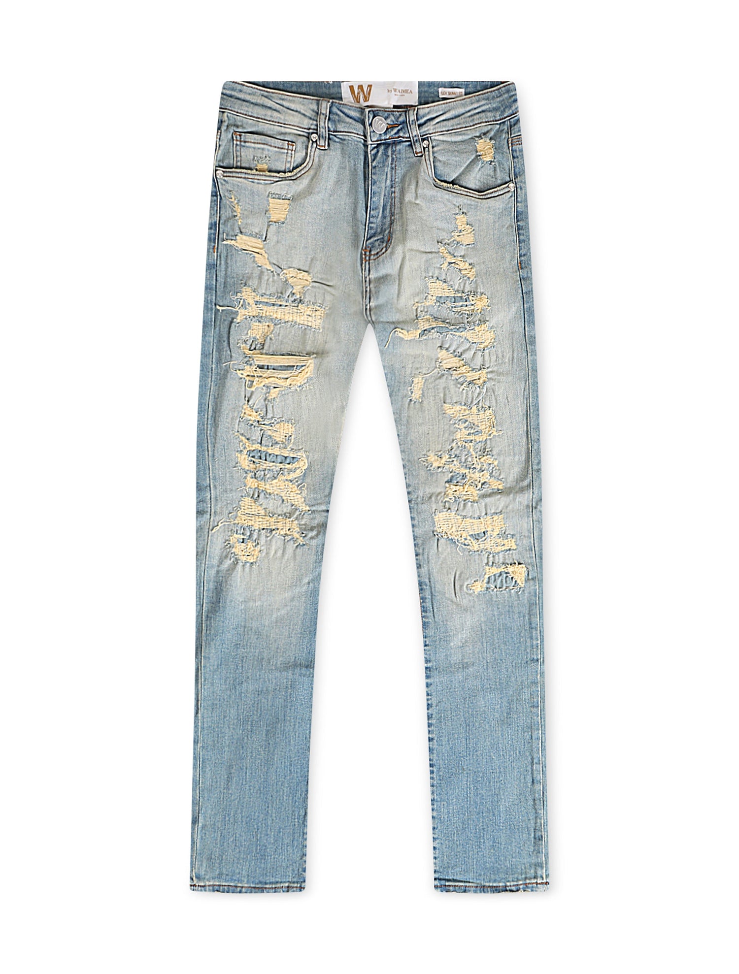 Waimea Flex Skinny Jeans Flex Skinny Jean - Stonewash by Denim Exchange