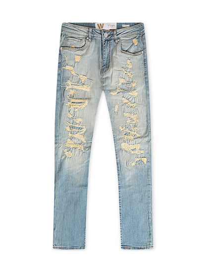 Waimea Flex Skinny Jeans Flex Skinny Jean - Stonewash by Denim Exchange