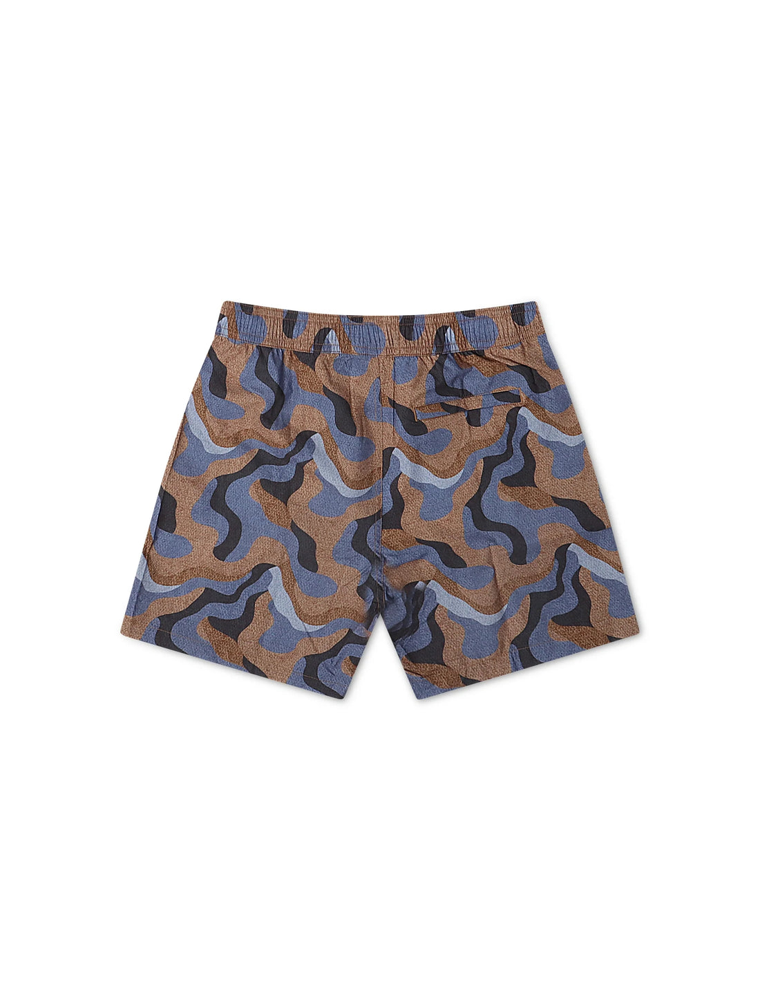 Psycho Bunny Dante Swim Trunks - Brown by Denim Exchange