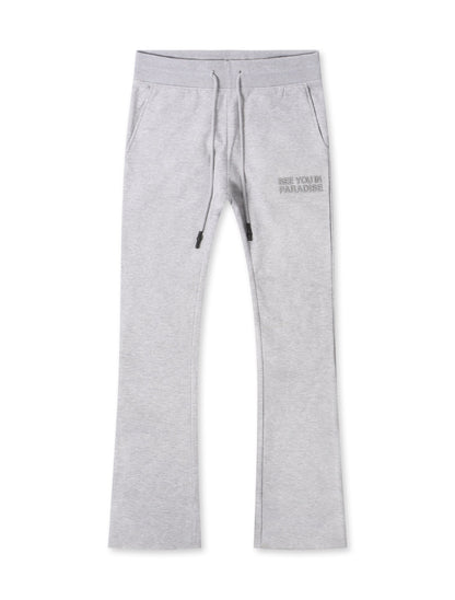 Jordan Craig SYIP Print On Stacked Pant - Heather Grey by Denim Exchange