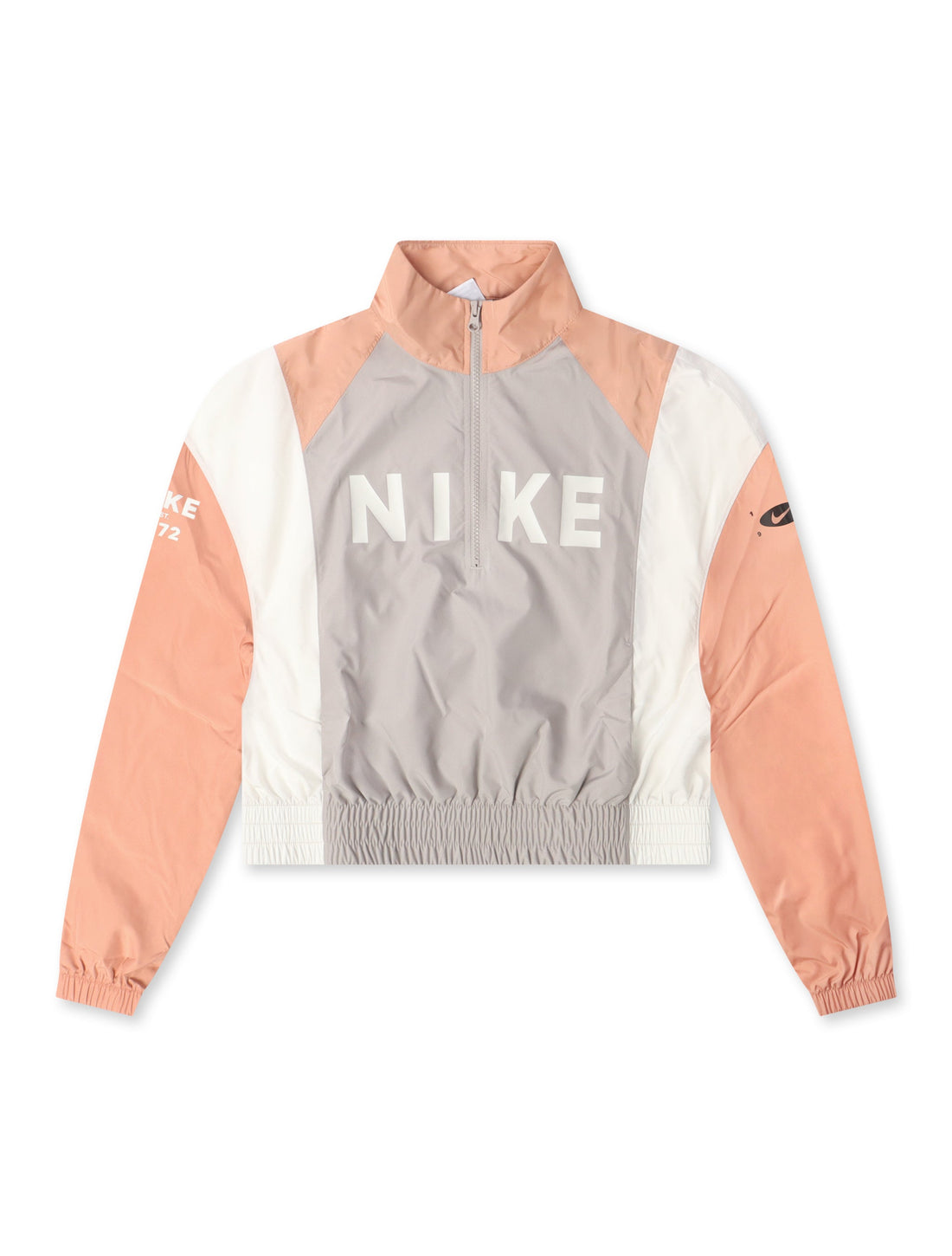 Nike Womens Sportswear Lightweight Zip Jacket - Rose Gold by Denim Exchange