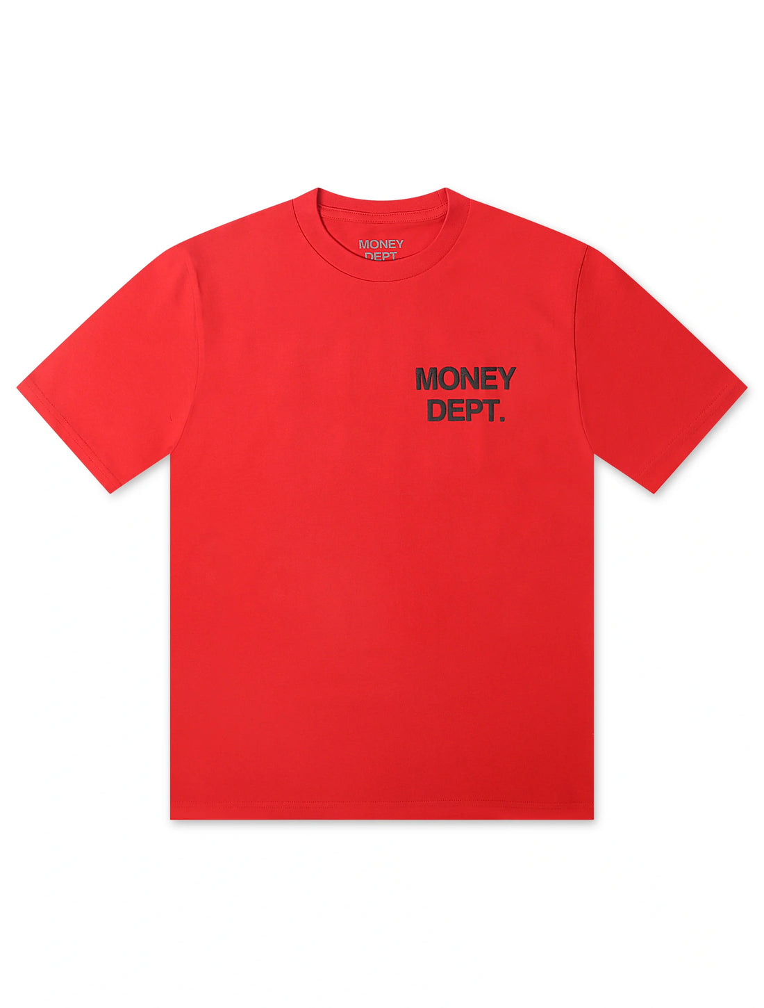 Money Dept. Los Angeles Puff Print Tee - Red/Black by Denim Exchange