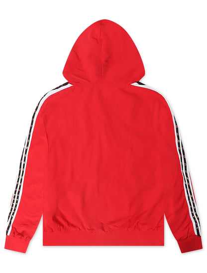 Red Letters x Cam Newton Rhinestone Hoodie - Red by Denim Exchange